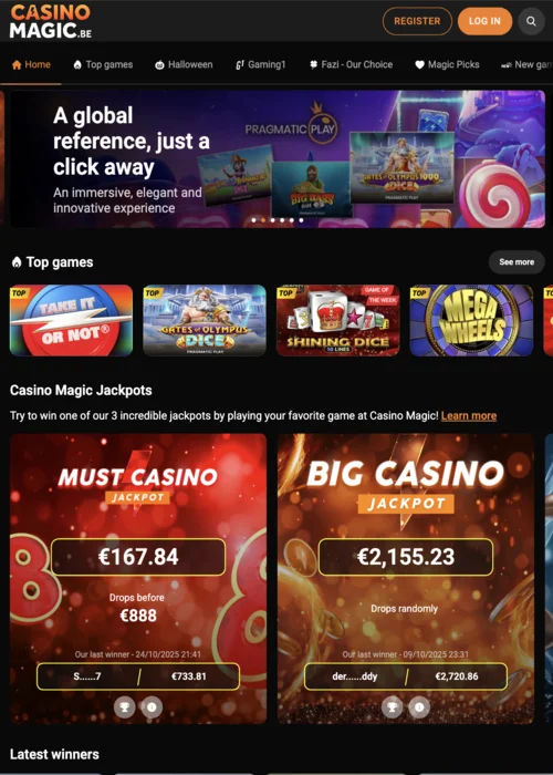 Casino en ligne premium avec croupiers professionnels et jeux de table VIP MagicWins Casino