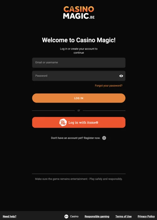 Connexion casino ultra-sécurisée avec authentification biométrique et cryptage militaire MagicWins Casino